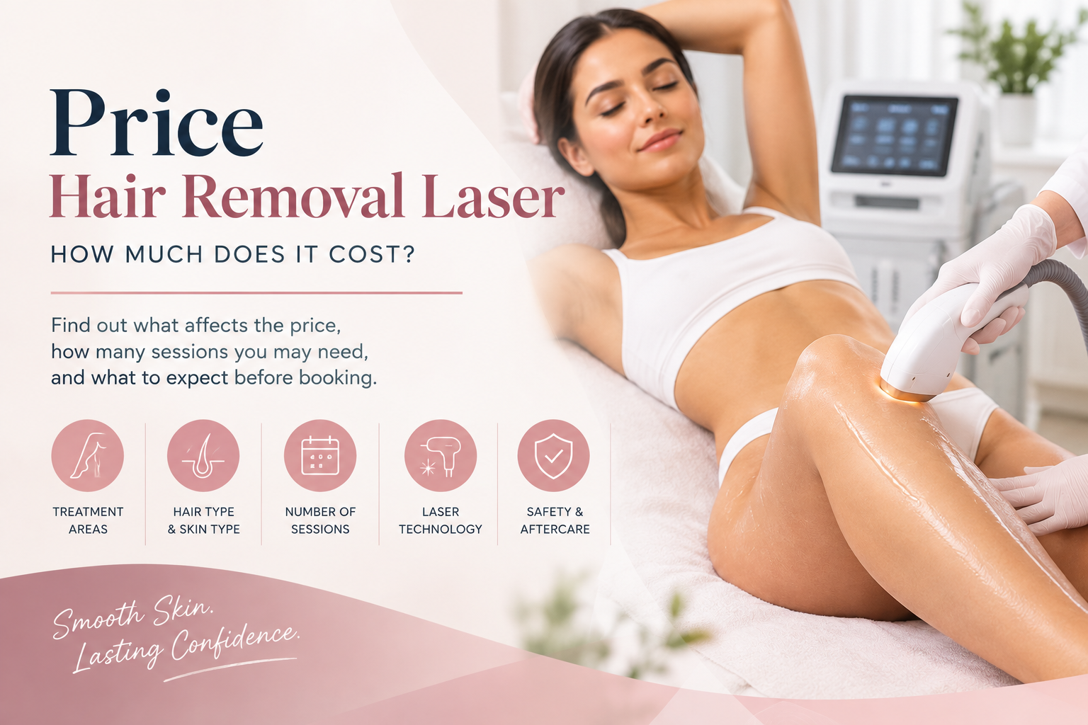 Wondering about laser hair removal price? Learn what affects laser hair removal cost, how many sessions you may need, and what to consider before booking.